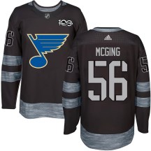 St. Louis Blues Youth Hugh McGing Authentic Black 1917-2017 100th Anniversary Jersey