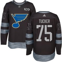 St. Louis Blues Youth Tyler Tucker Authentic Black 1917-2017 100th Anniversary Jersey
