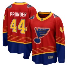 St. Louis Blues Youth Chris Pronger Fanatics Branded Breakaway Red 2020/21 Special Edition Jersey