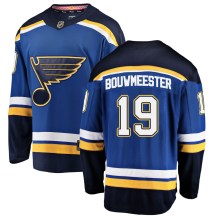 St. Louis Blues Men's Jay Bouwmeester Fanatics Branded Breakaway Blue Home Jersey