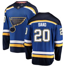 St. Louis Blues Men's Brandon Saad Fanatics Branded Breakaway Blue Home Jersey