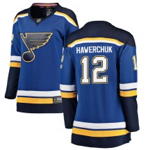 St. Louis Blues Women's Dale Hawerchuk Fanatics Branded Breakaway Blue Home Jersey