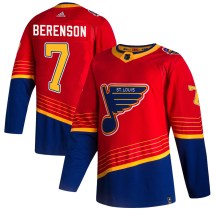 St. Louis Blues Youth Red Berenson Adidas Authentic Red 2020/21 Reverse Retro Jersey
